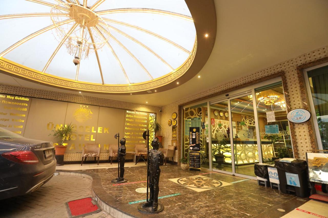 Unluselek Hotel Anamur Esterno foto