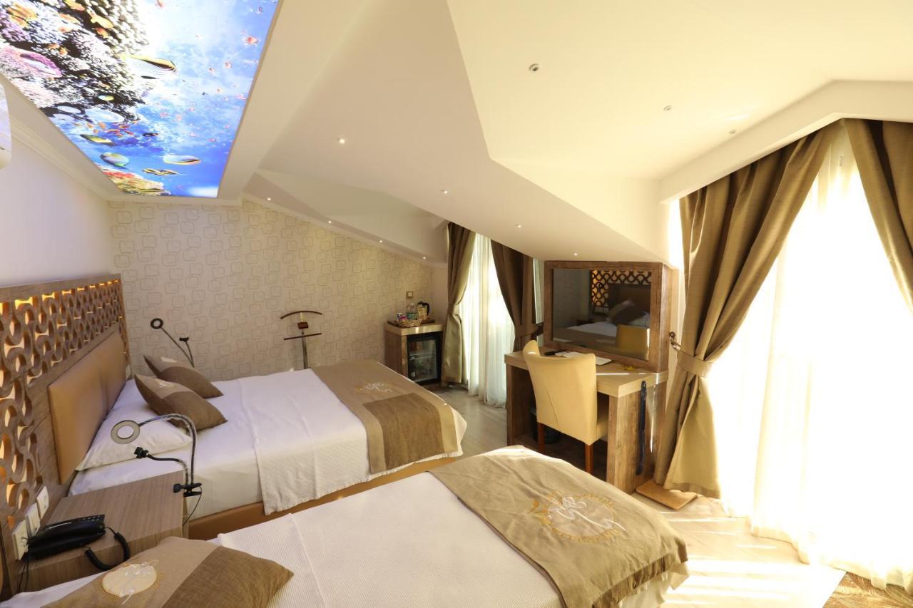 Unluselek Hotel Anamur Esterno foto