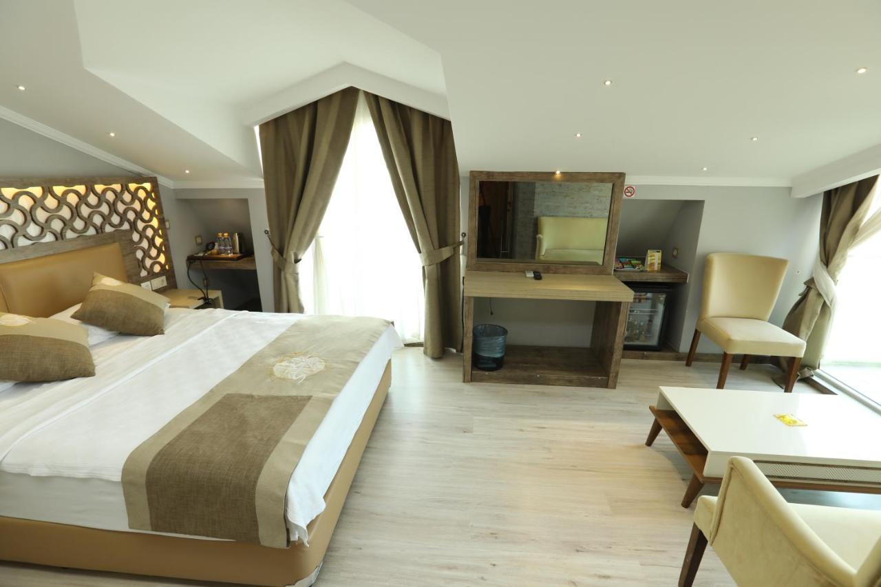 Unluselek Hotel Anamur Esterno foto