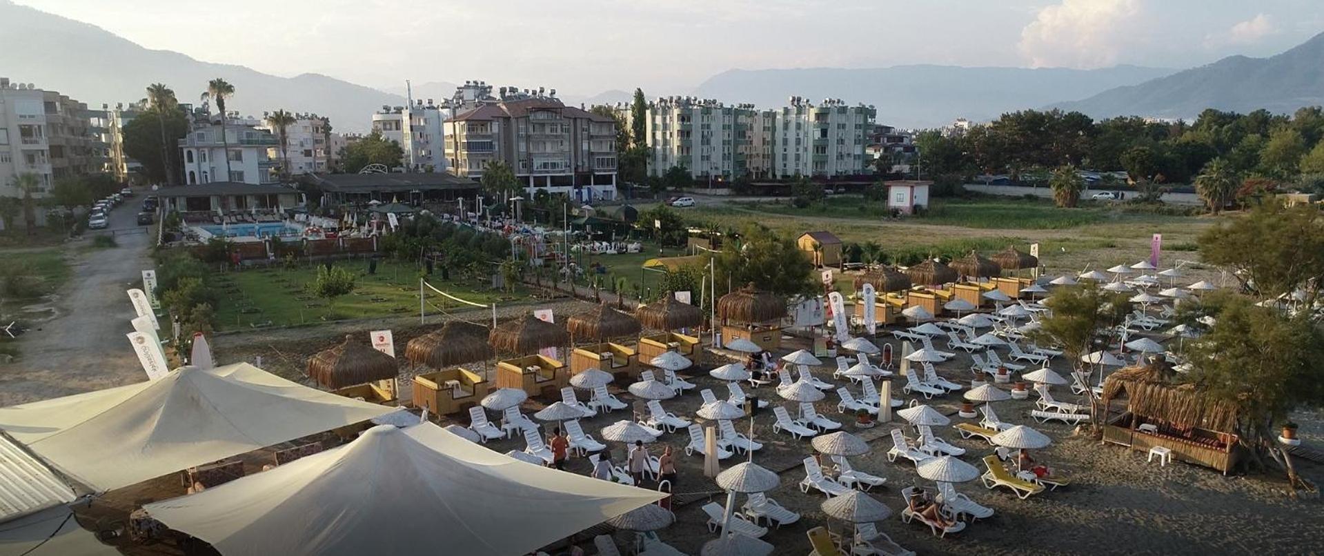 Unluselek Hotel Anamur Esterno foto